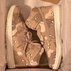 Womens Dunk High Desert Camo size 8